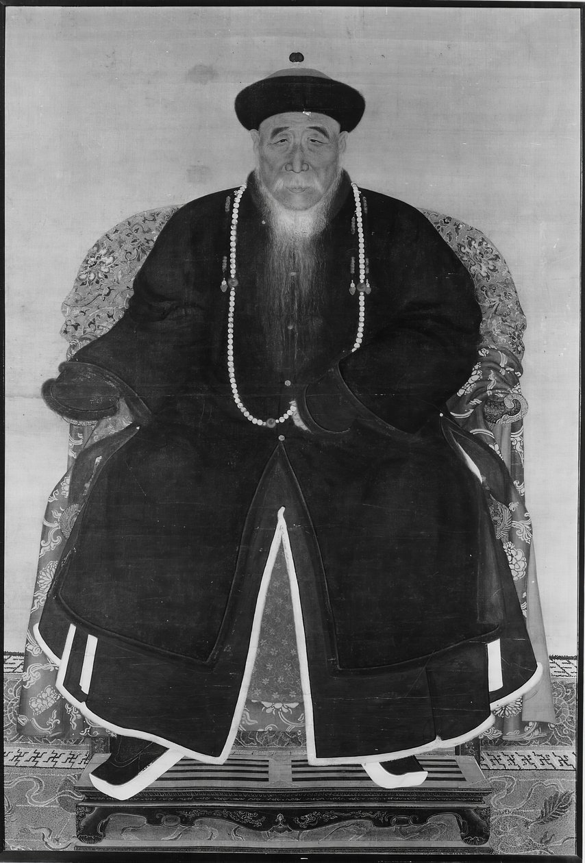 Manchu-virkamiehen muotokuva 1600- tai 1700-luvulta. tekijältä Unbekannt