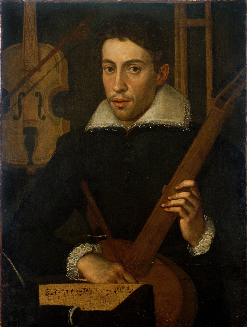 Muusion muotokuva, c1570-1590 tekijältä Unbekannt