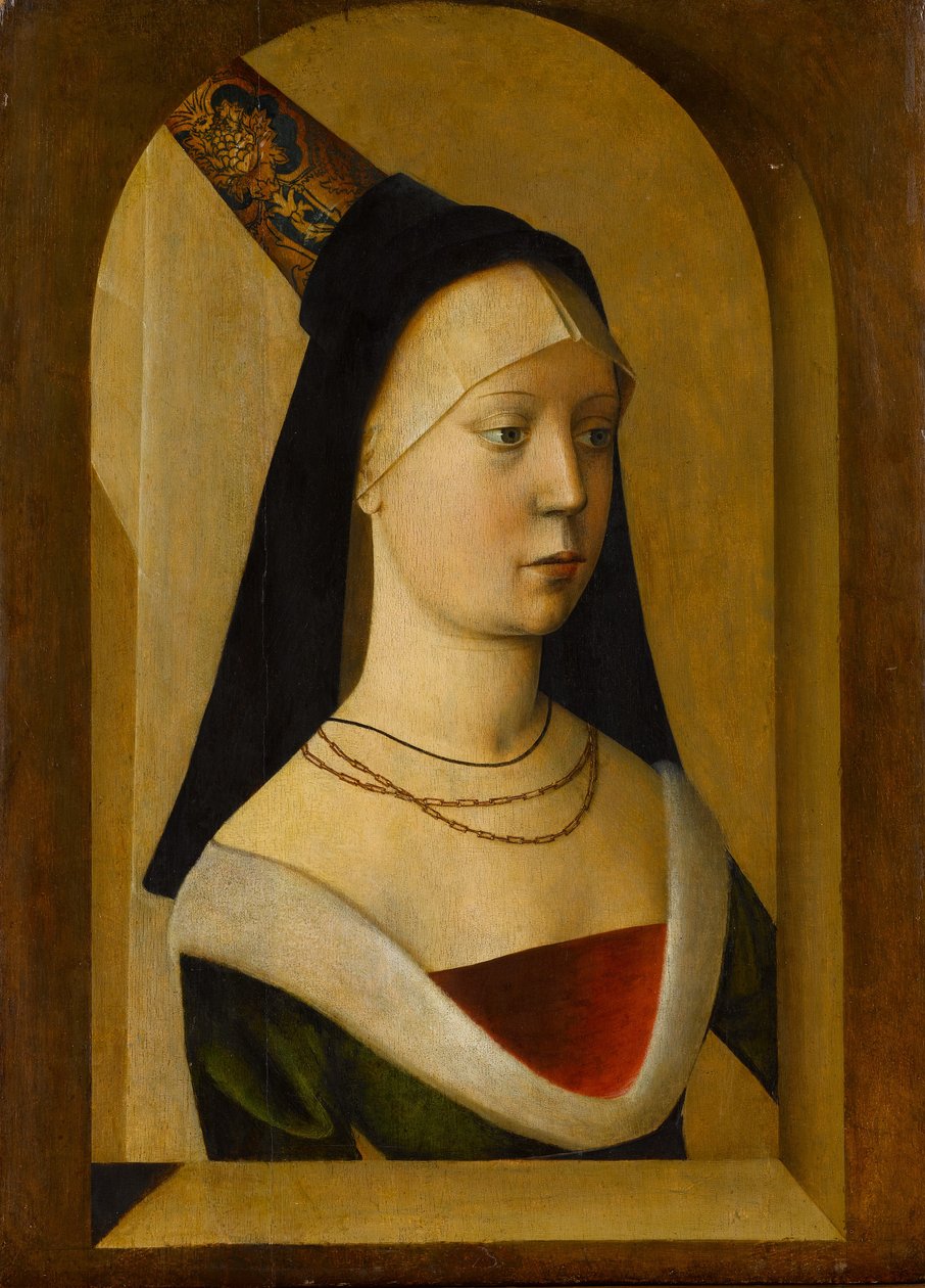Naisen muotokuva, n. 1470-80. tekijältä Unbekannt