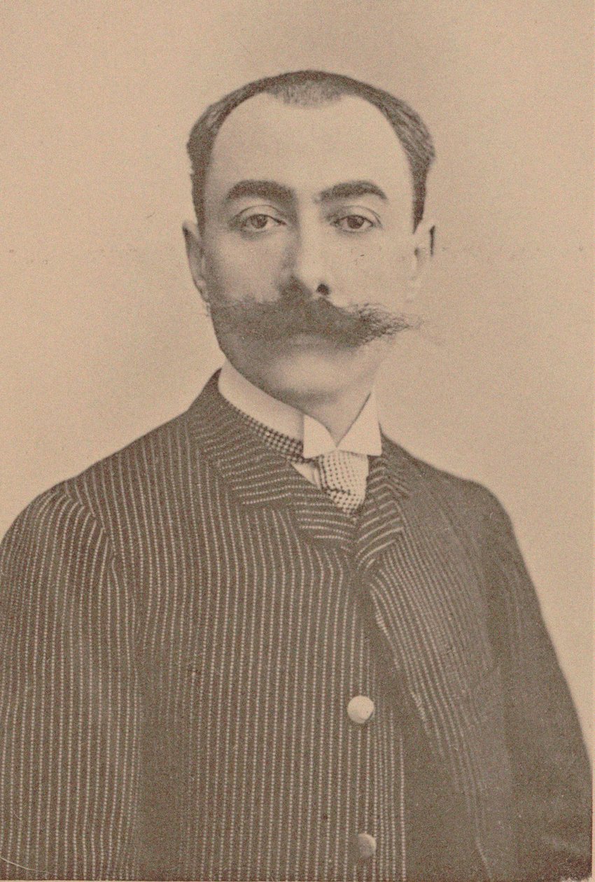 Pianistin ja säveltäjän André Messagerin muotokuva 1853-1929. tekijältä Unbekannt