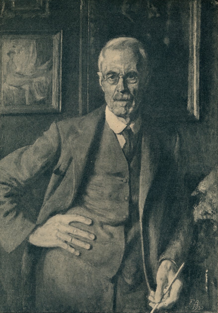 Taiteilijan muotokuva, 1932, 1935. tekijältä Unbekannt