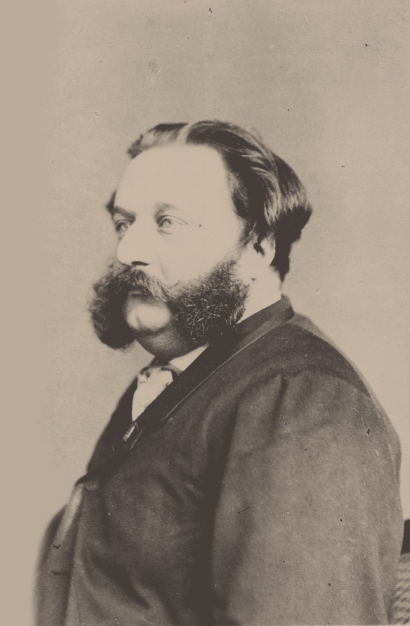 Säveltäjä Alfred Jaëllin muotokuva 1832-1882. tekijältä Unbekannt
