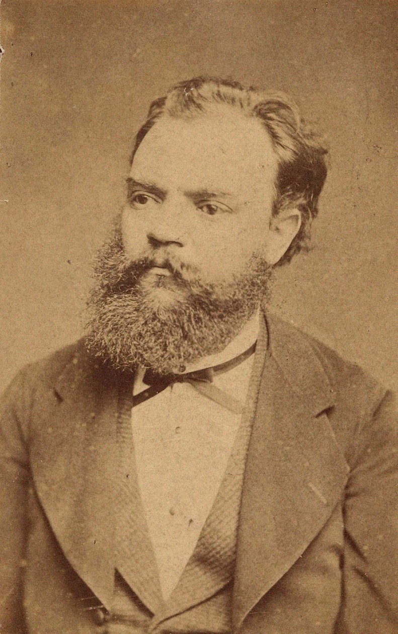 Säveltäjä Antonin Dvorakin muotokuva 1841-1904 n. 1880. tekijältä Unbekannt