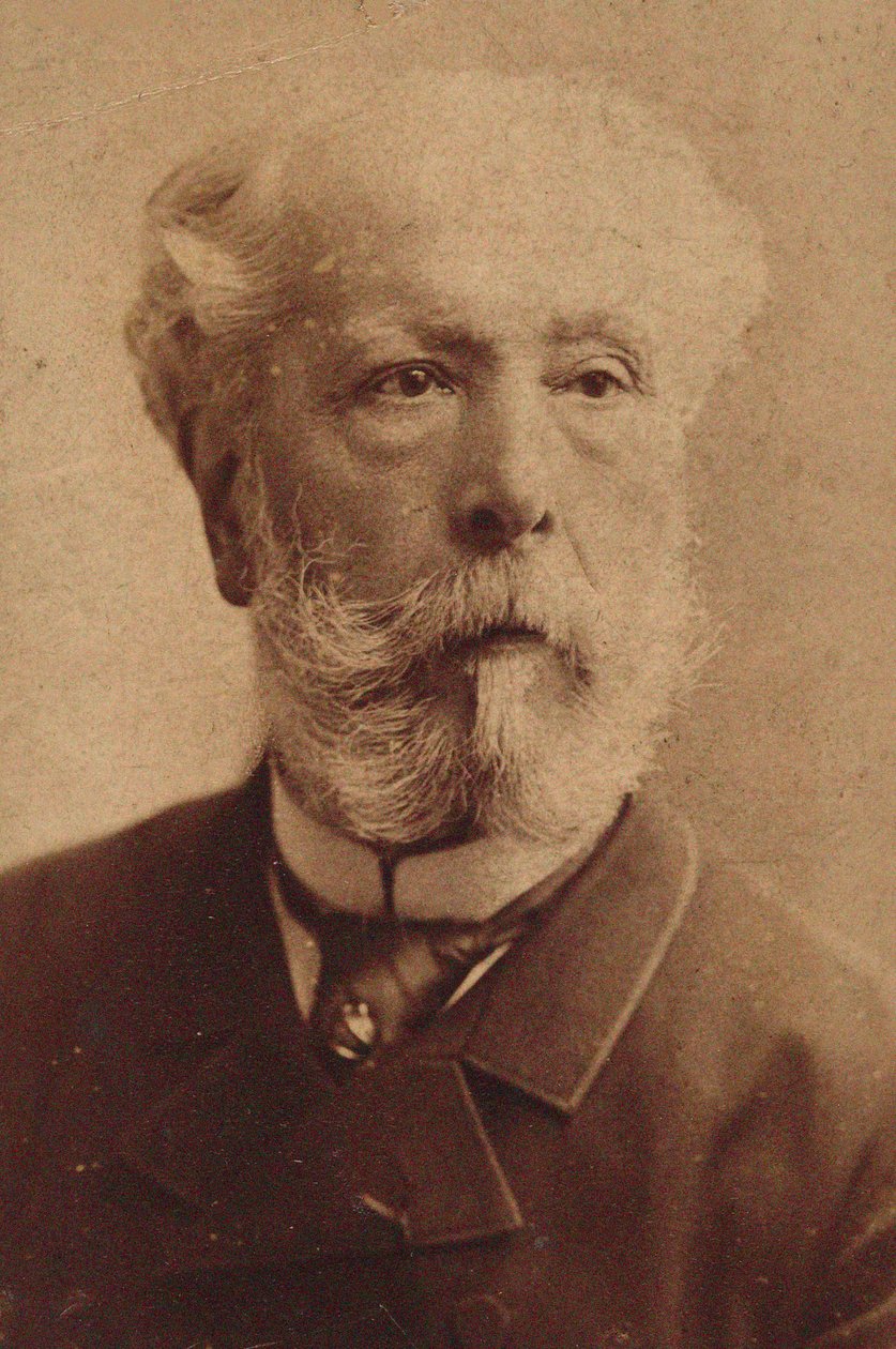 Säveltäjä Édouard Lalon muotokuva 1823-1892, noin 1885. tekijältä Unbekannt
