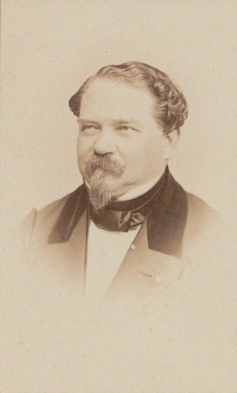 Muotokuva säveltäjä Jean-Georges Kastnerista 1810-1867. tekijältä Unbekannt