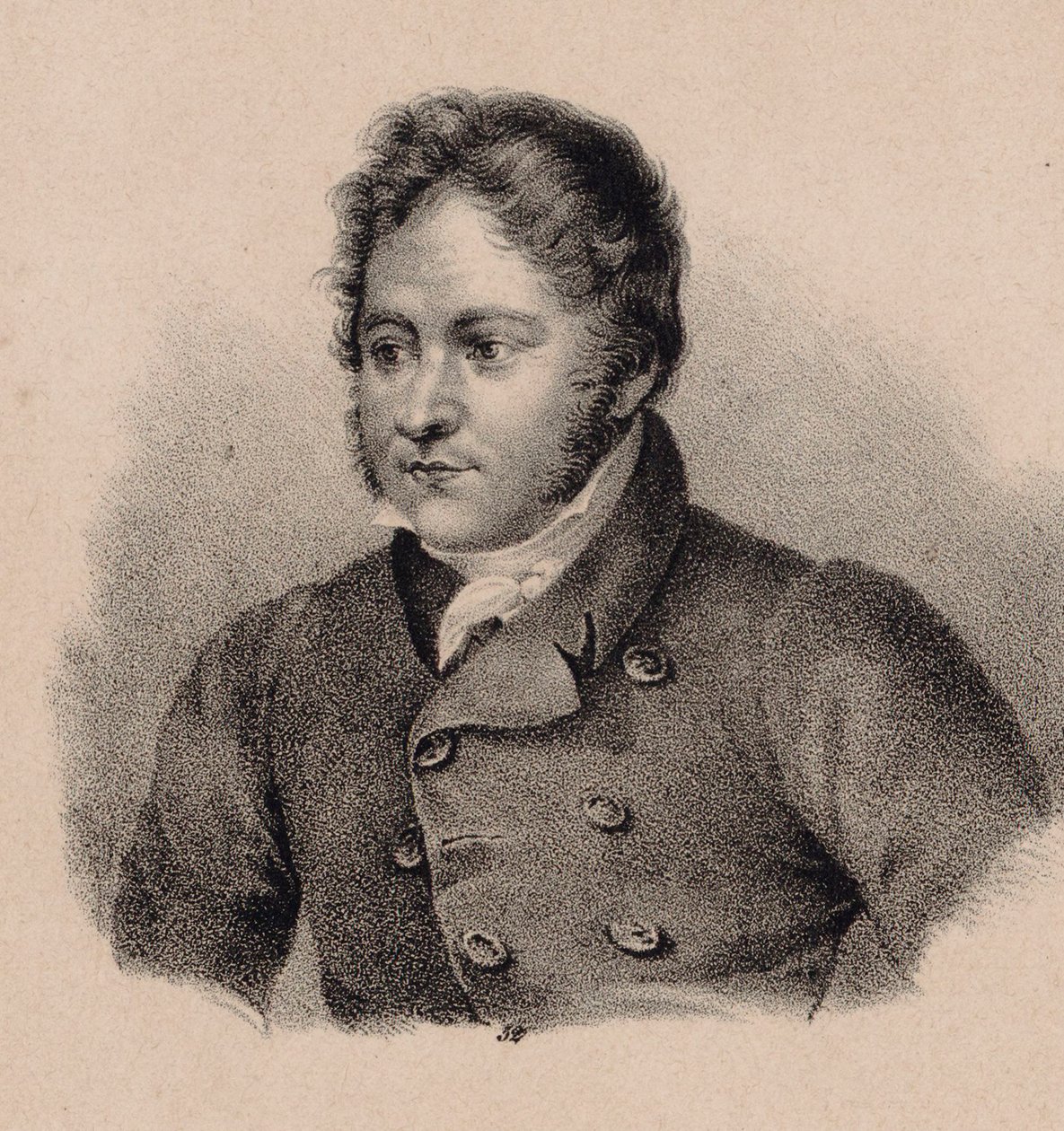 Säveltäjä Johann Bernhard Logierin muotokuva 1777-1846. tekijältä Unbekannt