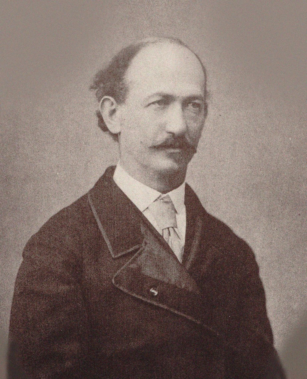 Säveltäjä Maurice Strakoschin muotokuva 1825-1887 n. 1870. tekijältä Unbekannt