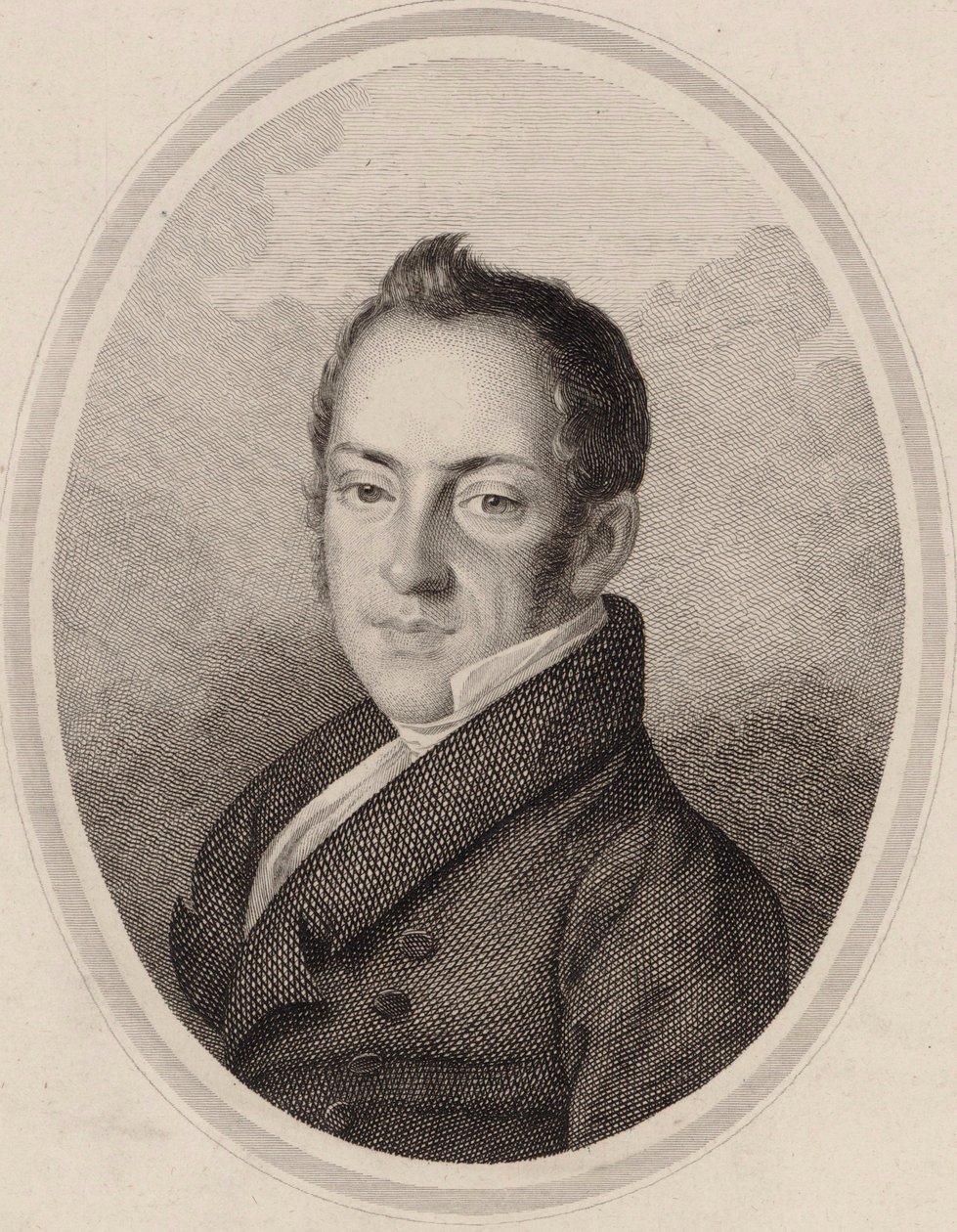 Muotokuva säveltäjä Saverio Mercadantesta 1795-1870. tekijältä Unbekannt