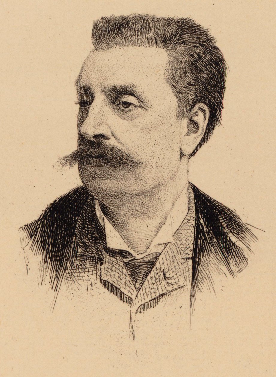 Säveltäjä Victorin de Joncièresin muotokuva 1839-1903. tekijältä Unbekannt