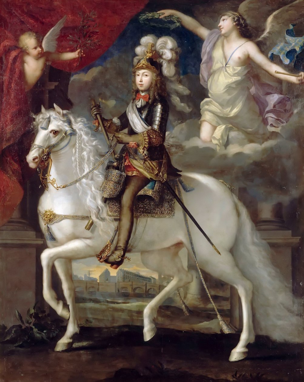 Kuningas Ludvig XIV:n muotokuva 16381715 lapsena tekijältä Unbekannt