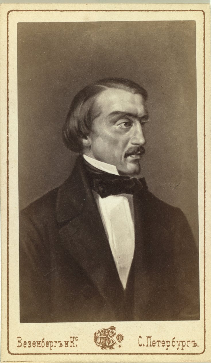 Muotokuva kirjallisuuskriitikko ja filosofi Vissarion G. Belinsky 1811-1848 tekijältä Unbekannt