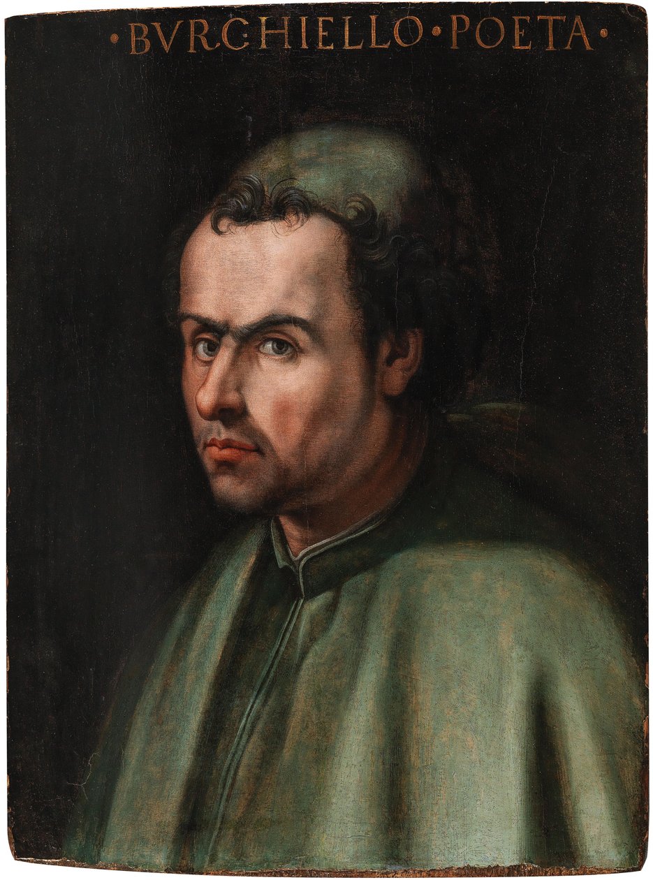 Giovanni Burchiellon muotokuva runoilija Domenicosta 1404-1449, 1500-luku. tekijältä Unbekannt