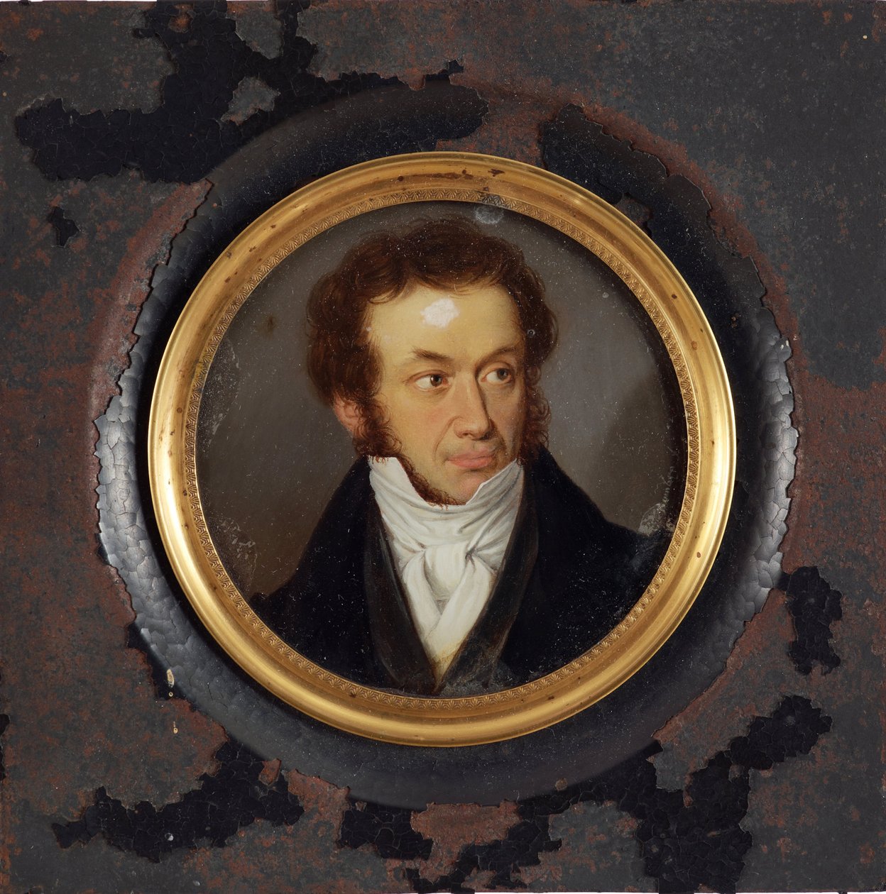 Muotokuva kirjailija Alexander S. Pushkinista 1799-1837, 1830-luku tekijältä Unbekannt