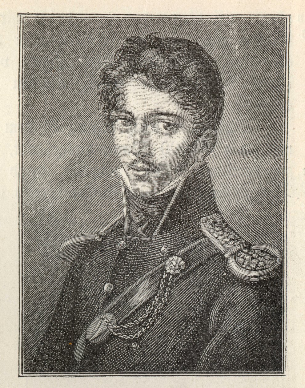 Muotokuva kirjailija Theodor Körner 1791-1813. tekijältä Unbekannt
