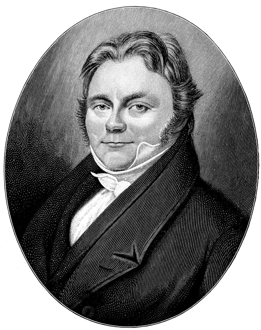 Kemisti Jöns Jakob Berzeliuksen muotokuva 1779-1848, 1830-luku tekijältä Unbekannt