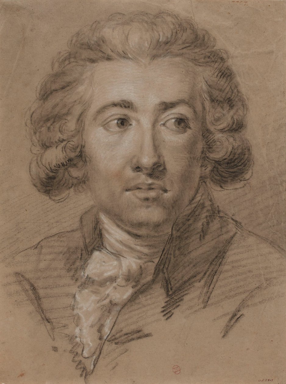 Säveltäjä André Ernest Modeste Grétryn muotokuva 1741-1813, 1700-luvun toinen puoli. tekijältä Unbekannt