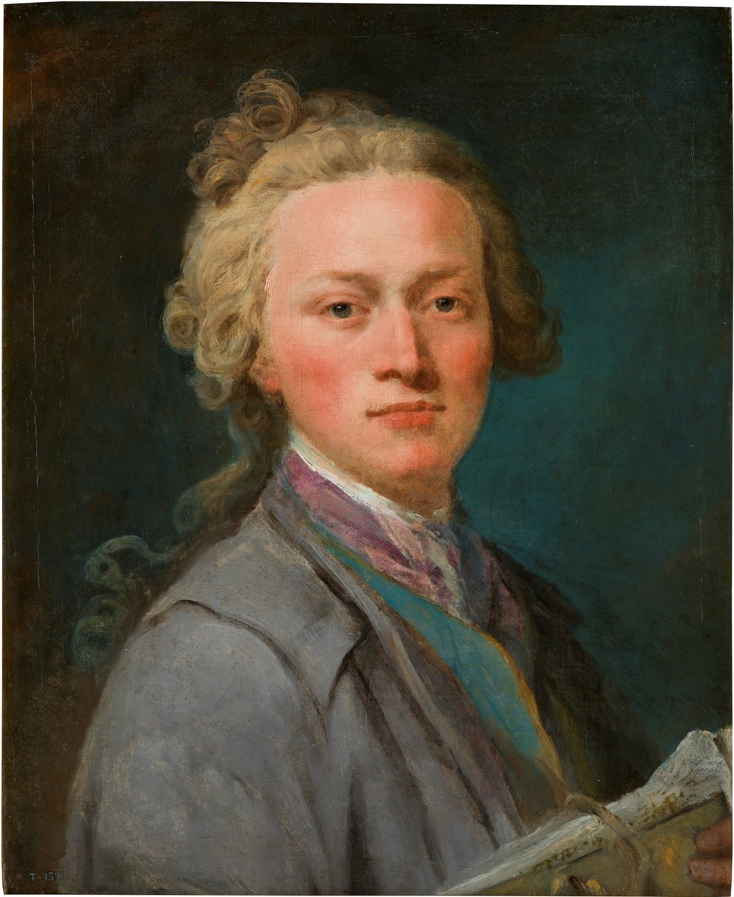 Säveltäjä André Ernest Modeste Grétryn muotokuva 1741-1813, 1700-luvun toinen puoli. tekijältä Unbekannt