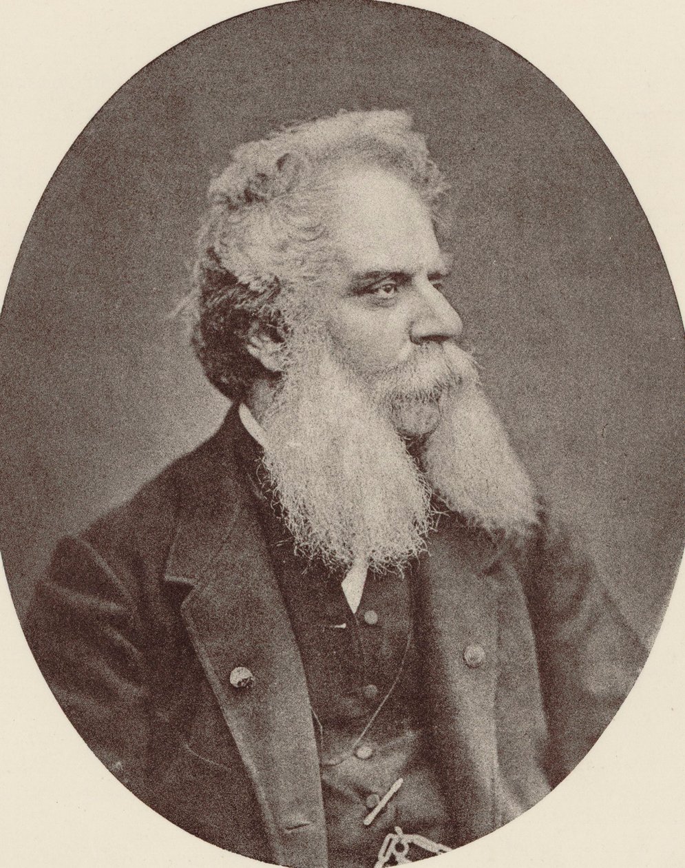Säveltäjä Federico Riccin muotokuva 1809-1877 n. 1870. tekijältä Unbekannt