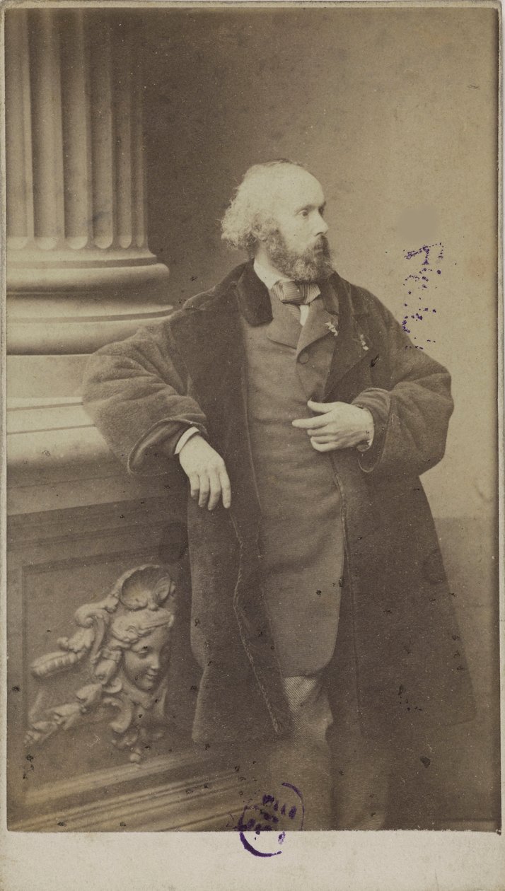 Muotokuva säveltäjä Félicien Davidista 1810-1876, 1861. tekijältä Unbekannt