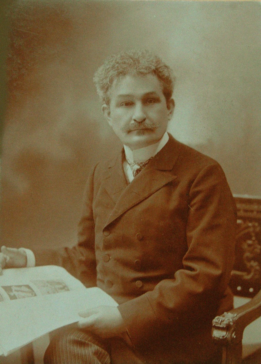 Säveltäjä Leos Janacekin muotokuva 1854-1928, 1904. tekijältä Unbekannt