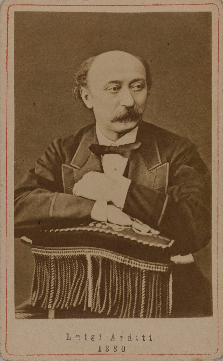 Säveltäjä Luigi Arditin muotokuva 1822-1903, 1880. tekijältä Unbekannt