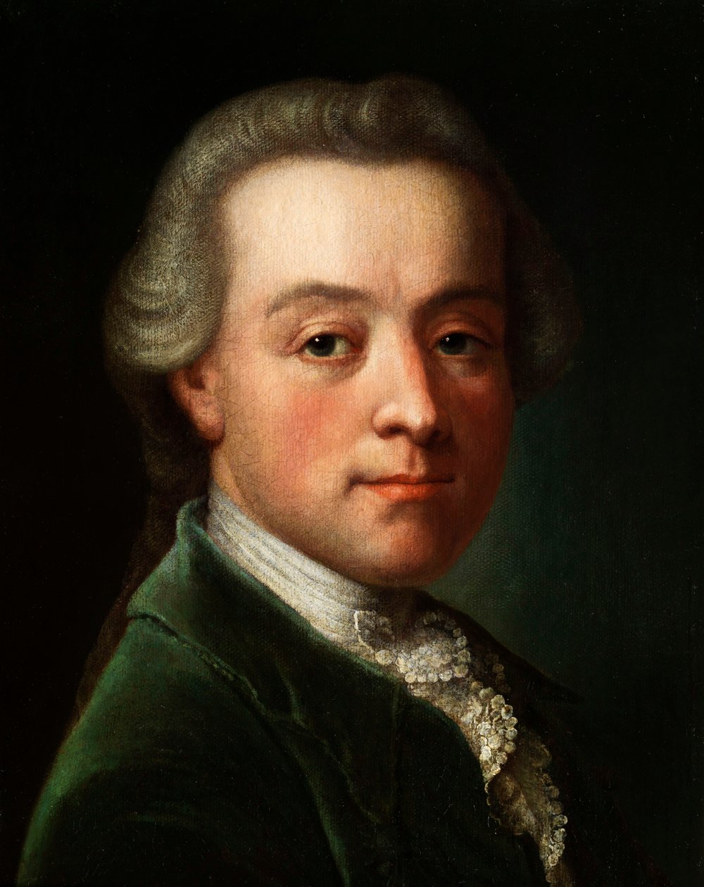 Muotokuva säveltäjä Wolfgang Amadeus Mozartista 1756-1791, n. 1789 tekijältä Unbekannt