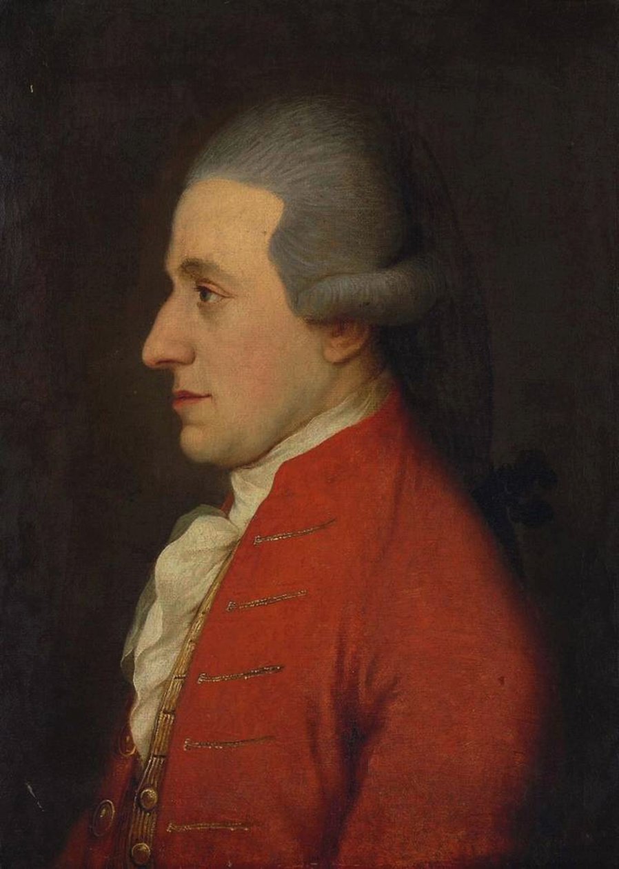 Muotokuva säveltäjä Wolfgang Amadeus Mozartista Hagenauer Mozartista, 1780-luku tekijältä Unbekannt