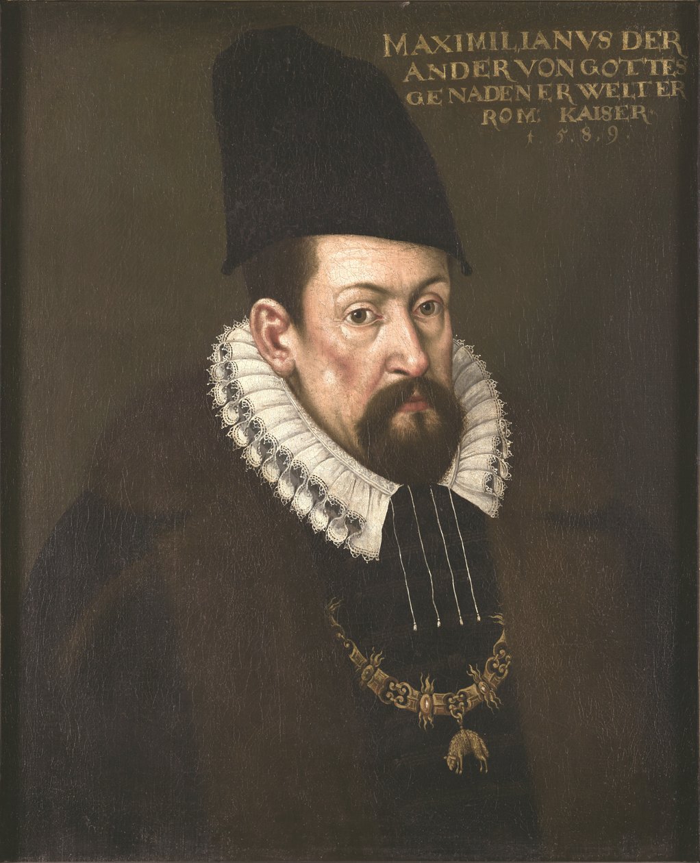 Muotokuva keisari Maximilian II:sta tekijältä Unbekannt
