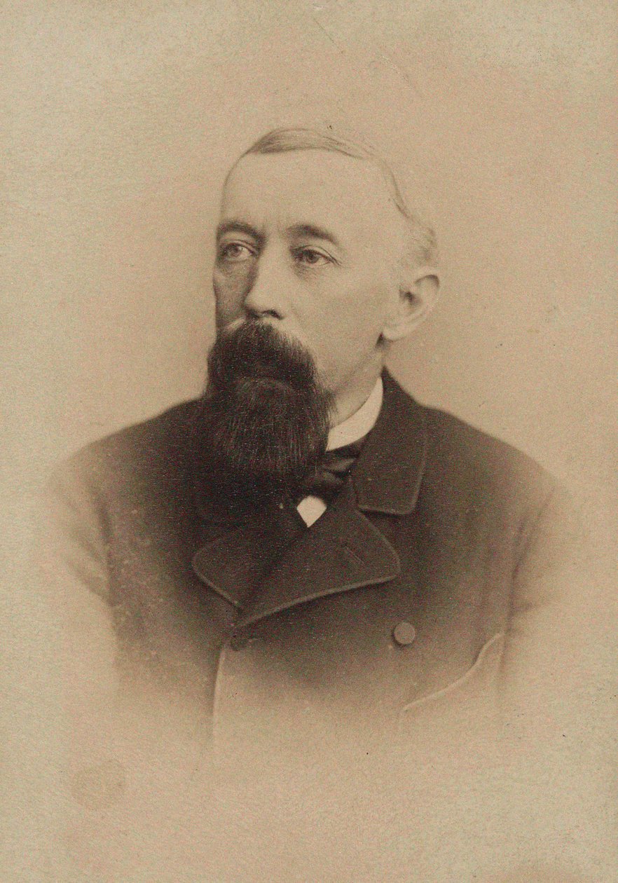 Libretistin ja säveltäjän Franz Friedrich Richard Genéen muotokuva 1823-1895, n. 1880. tekijältä Unbekannt