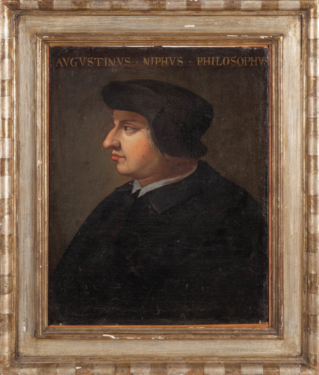 Filosofi Agostino Nifon muotokuva, 1700-luku. tekijältä Unbekannt