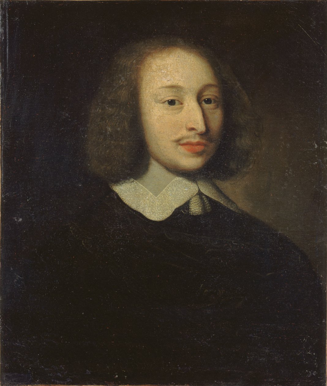 Filosofi Blaise Pascalin muotokuva 1623-1662, n. 1650. tekijältä Unbekannt