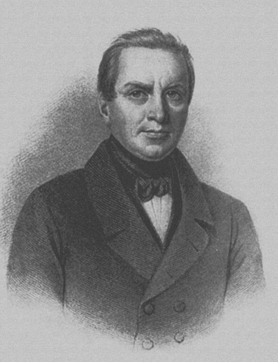 Runoilija Ivan Petrovitš Myatlevin muotokuva 1796-1844, 1800-luvun alku. tekijältä Unbekannt