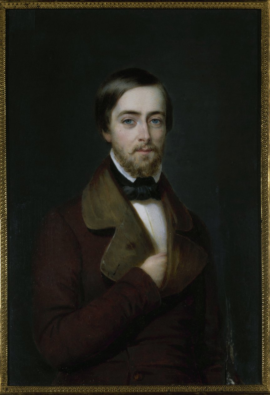 Retrat del poeta Joseph Méry 1798-1866, c. 1830-1840. finlandès tekijältä Unbekannt