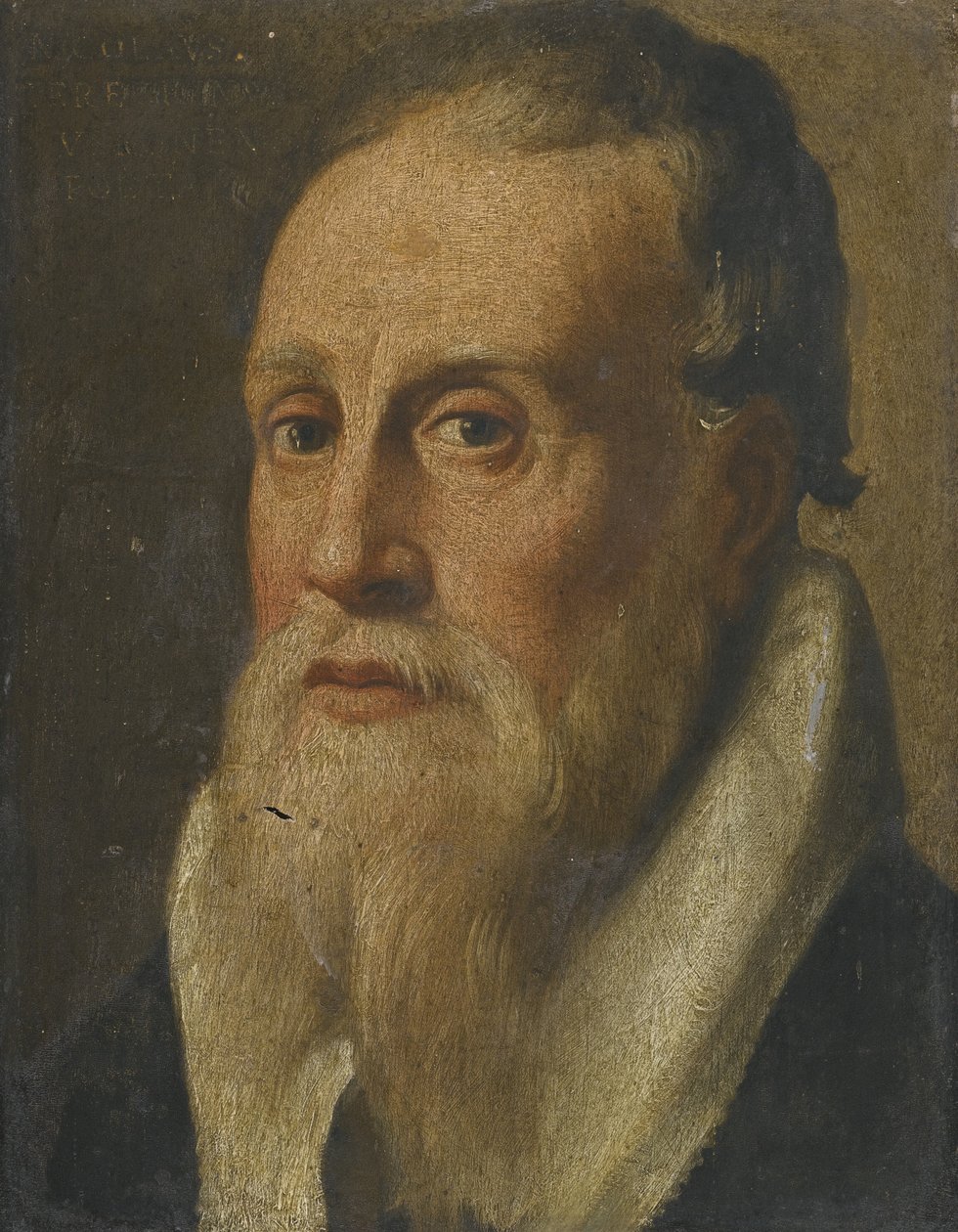 Runoilija Nicolò da Veronan muotokuva, 1500-luvun toinen puoli tekijältä Unbekannt