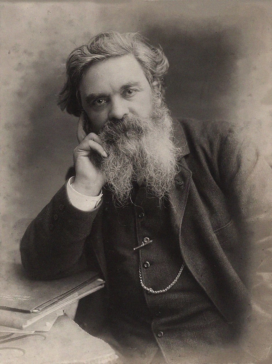 Kuvanveistäjä Alfred Boucherin muotokuva 1850-1934, n. 1910. tekijältä Unbekannt