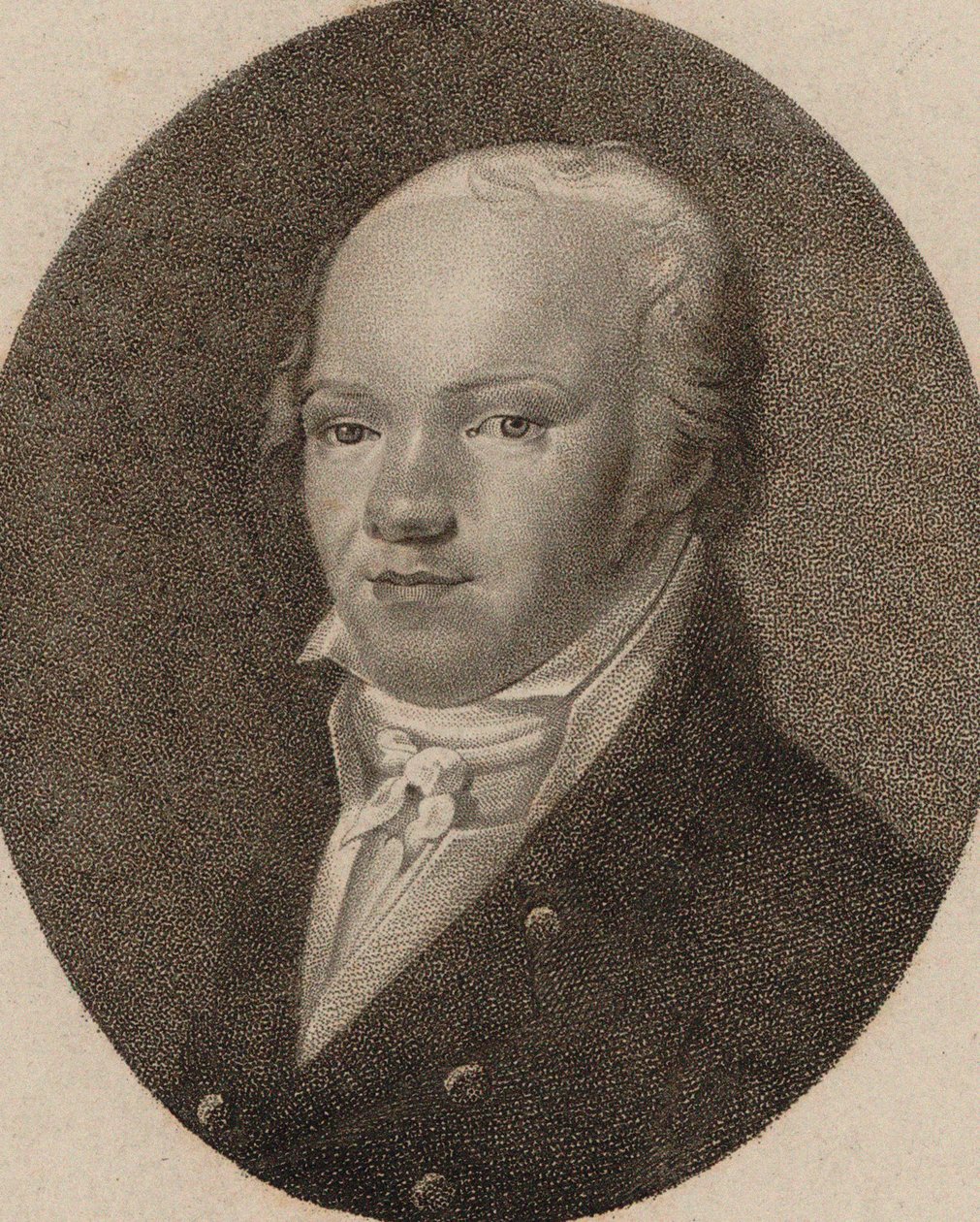 Viulisti ja säveltäjä Andreas Rombergin muotokuva 1767-1821, n. 1800. tekijältä Unbekannt