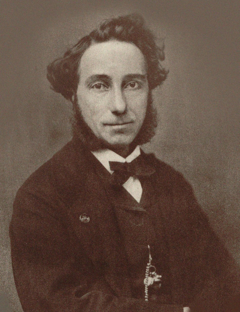 Viulisti ja säveltäjä Camillo Sivorin muotokuva 1815-1894, n. 1865. tekijältä Unbekannt
