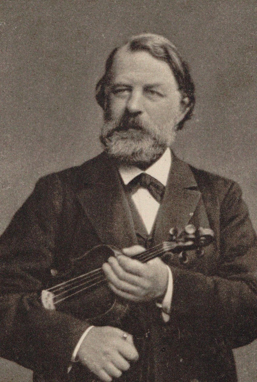 Muotokuva viulisti ja säveltäjä Joseph Joachim 1831-1907. tekijältä Unbekannt