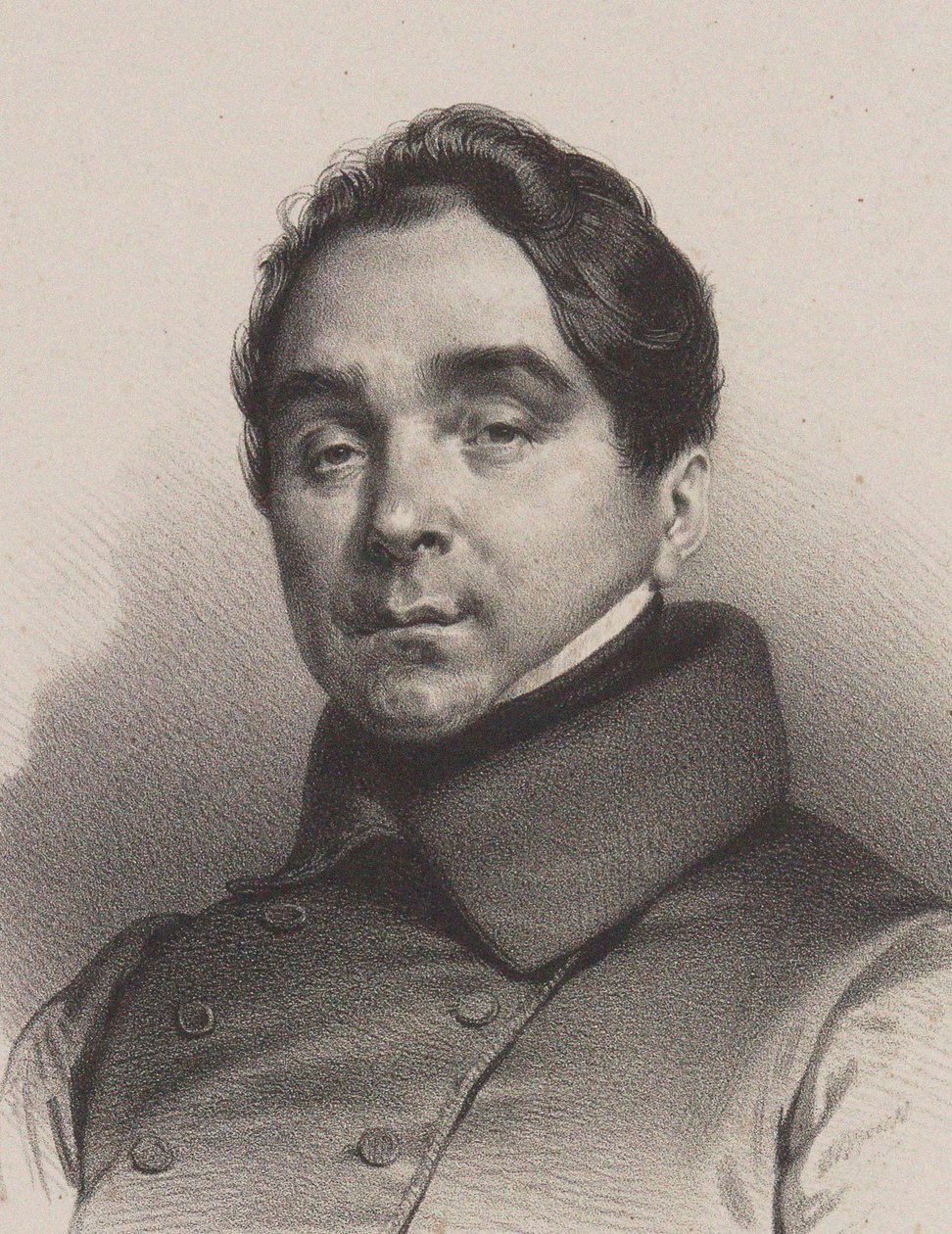 Viulisti ja säveltäjä Philippe Musardin muotokuva 1792-1859. tekijältä Unbekannt