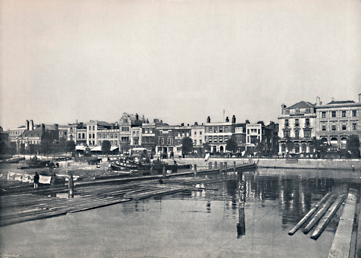 Portsmouth - The Hard, 1895 tekijältä Unbekannt