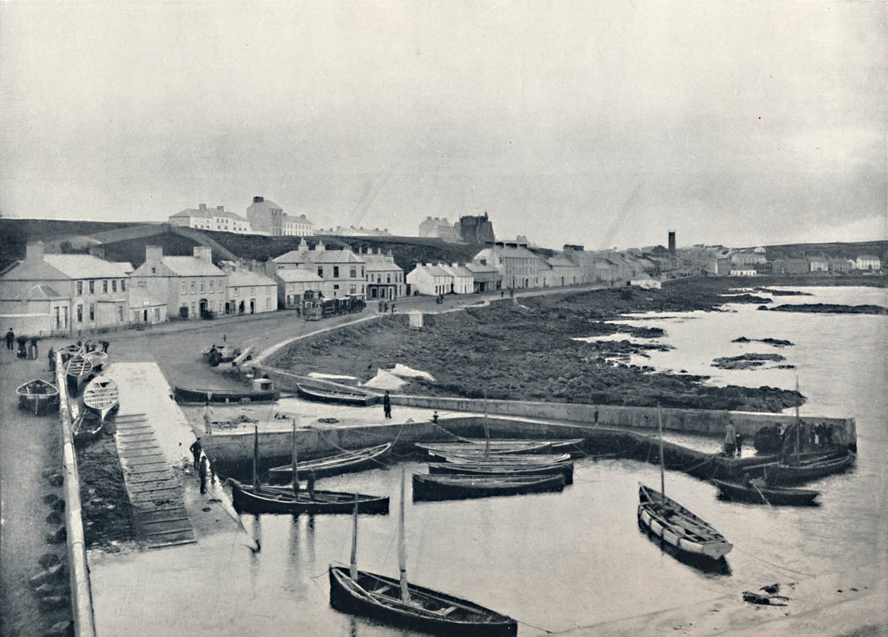 Portstewart - Satama ja kaupunki, 1895 tekijältä Unbekannt