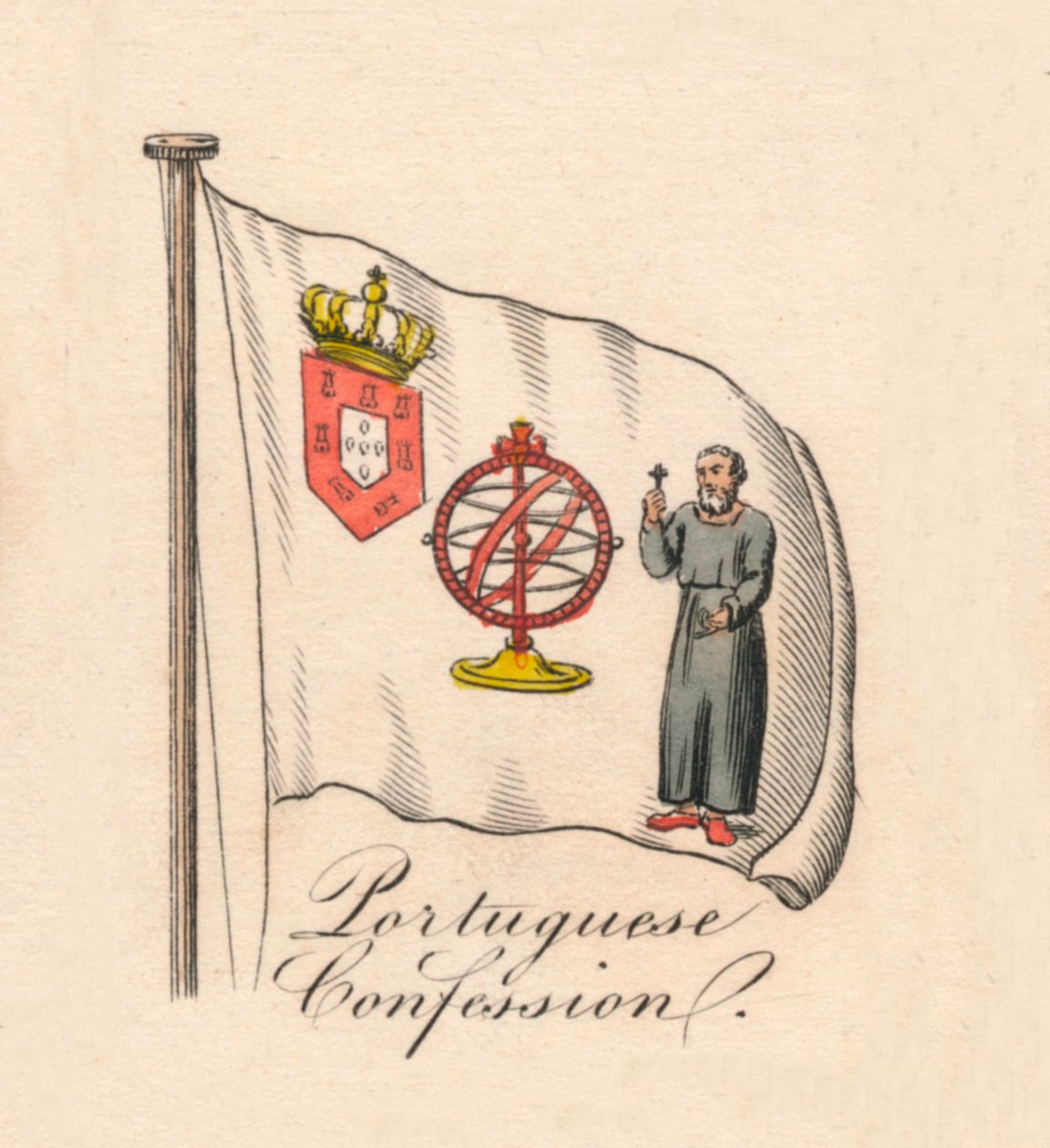 Portugalin tunnustus, 1838 tekijältä Unbekannt