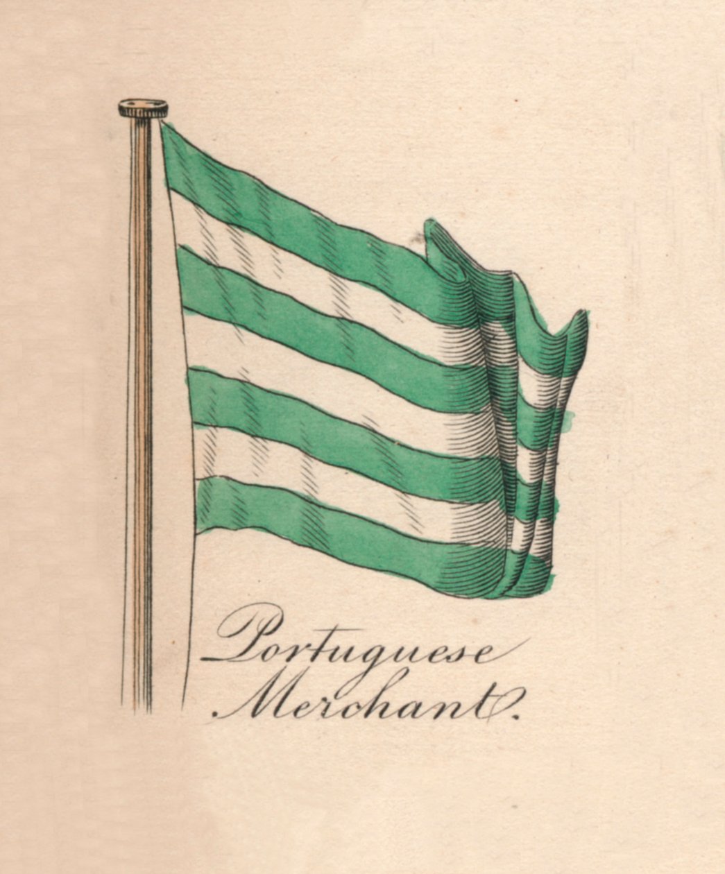 Portugalilainen kauppias, 1838 tekijältä Unbekannt