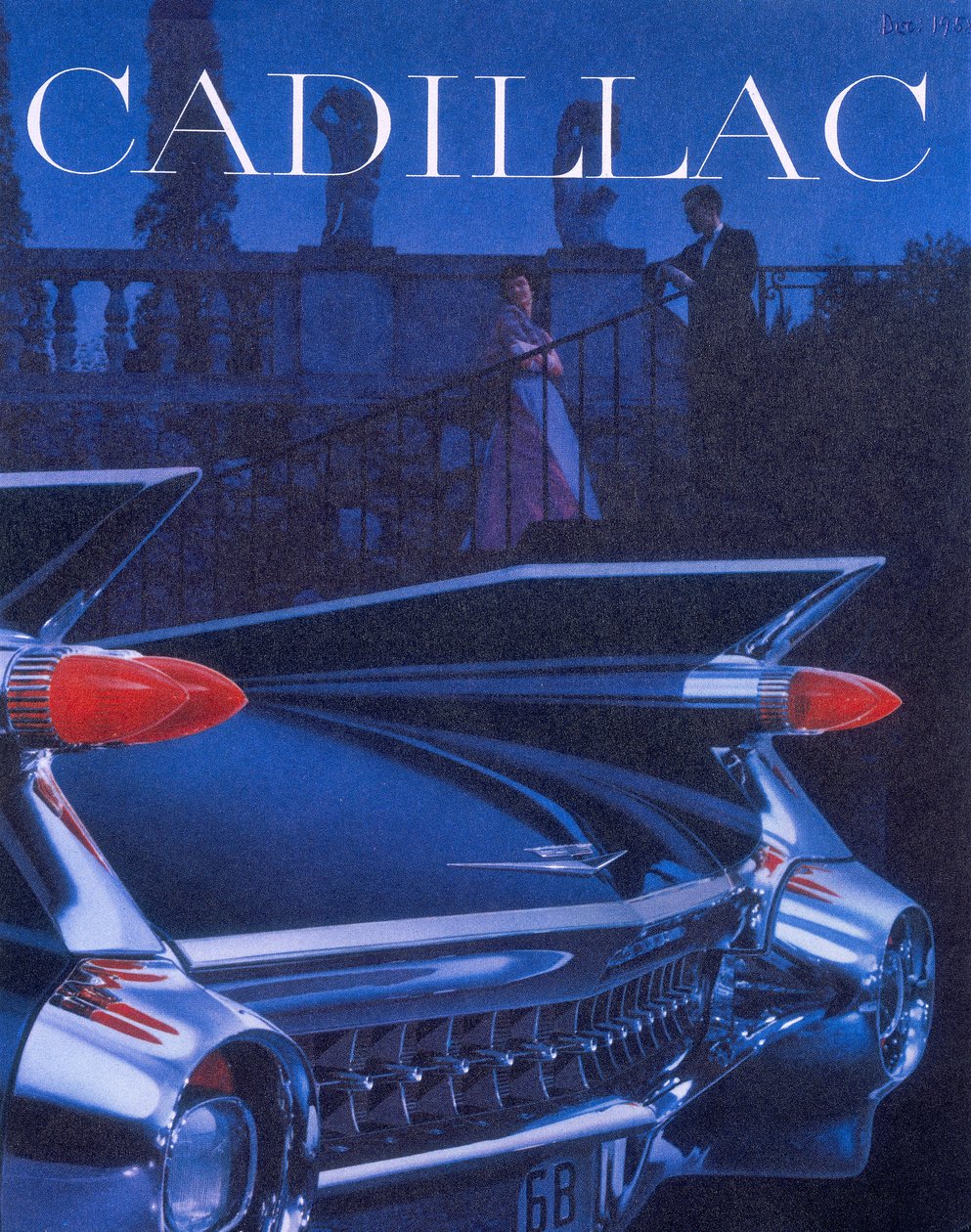 Cadillacia mainostava juliste, 1959 tekijältä Unbekannt