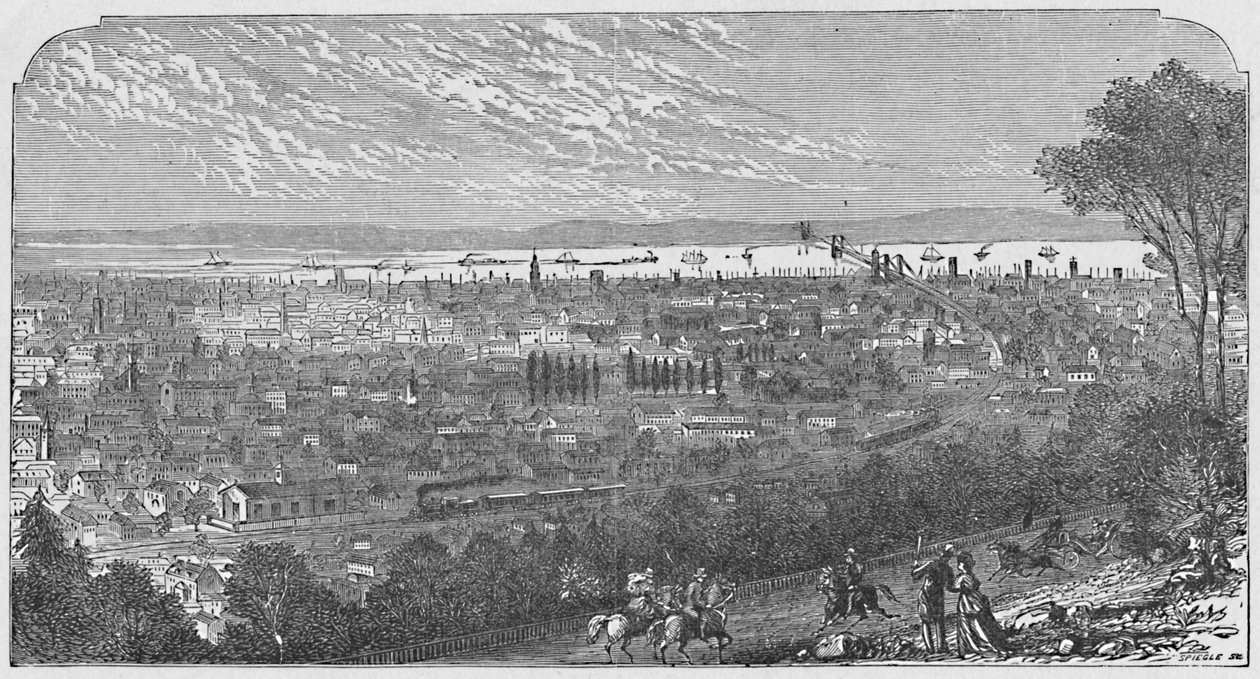 Poughkeepsie, 1883 tekijältä Unbekannt