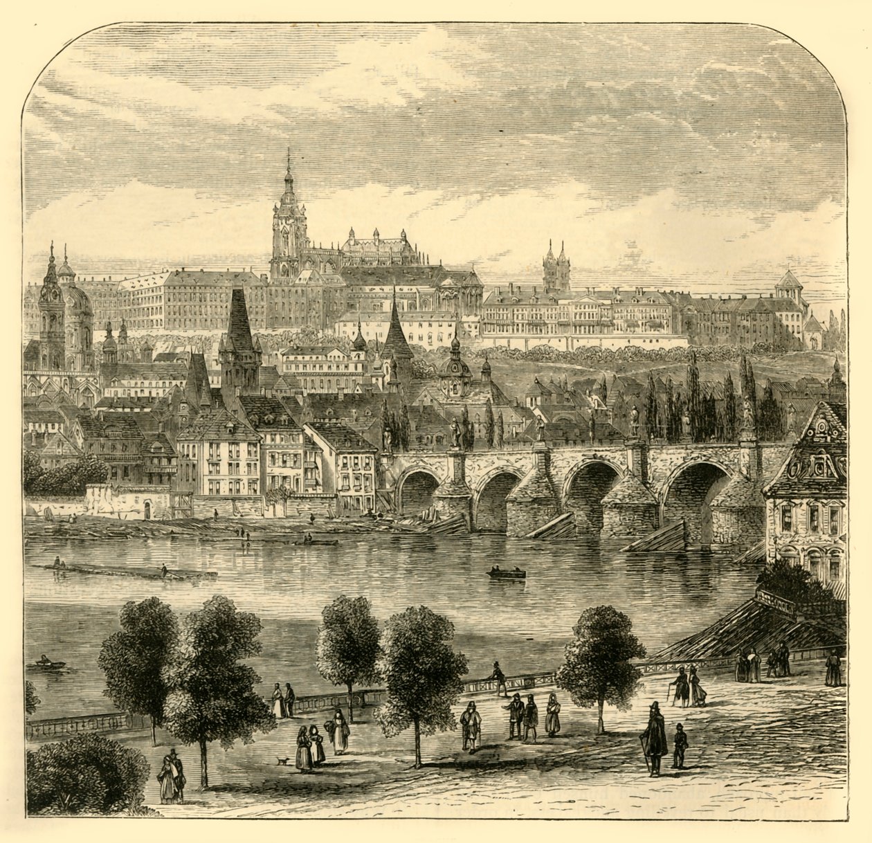 Praha, 1881. tekijältä Unbekannt
