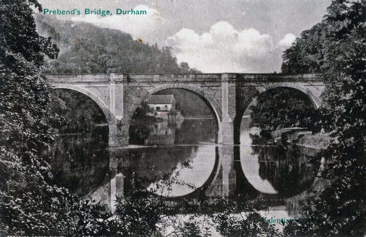 Prebends Bridge, Durham, 1905 tekijältä Unbekannt