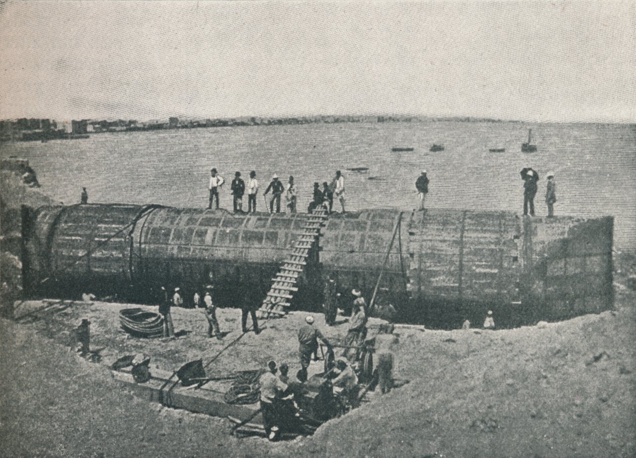 Valmistautuu laukaisuun, 1877, 1910 tekijältä Unbekannt