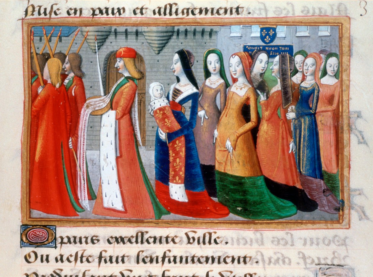 Dauphin Charlesin esitys, 1403, 1484 tekijältä Unbekannt