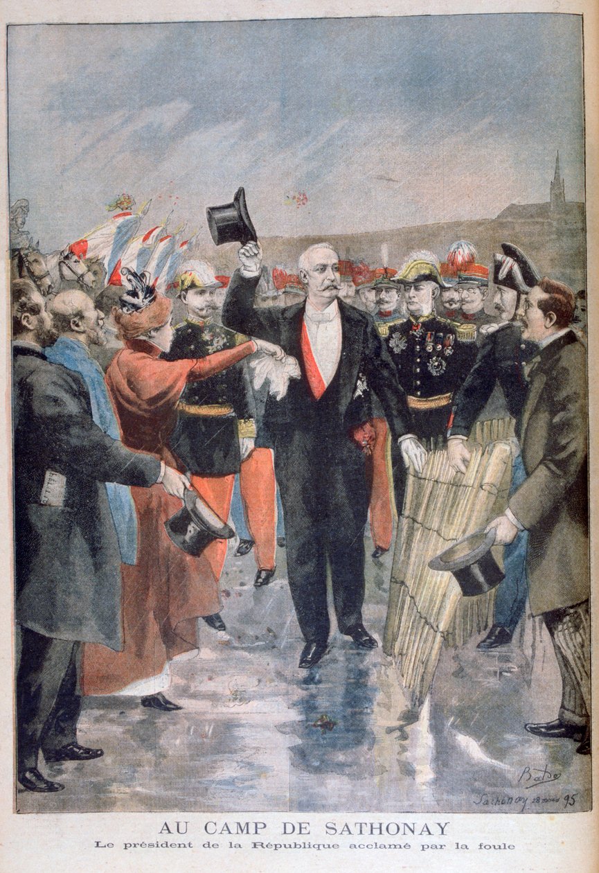 Ranskan tasavallan presidentti, Sathonay-Camp, 1895 tekijältä Unbekannt